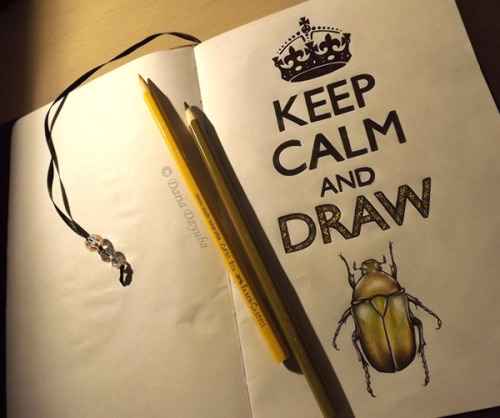Keep Calm and Draw by DariaDzyuba