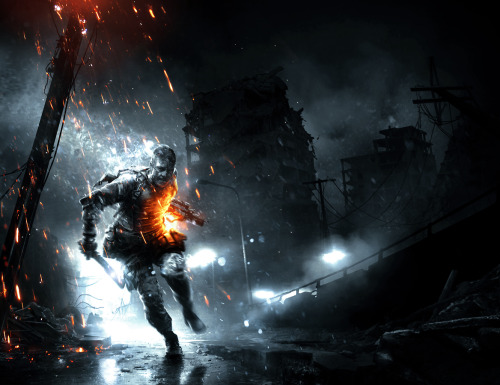 BATTLEFIELD 3 Aftermath Expansion Key Art - collaboration with Eric Persson