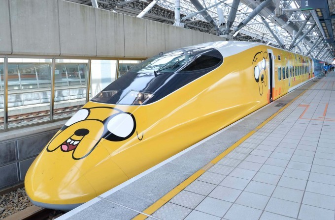 Cartoon Network Trains in Taipei