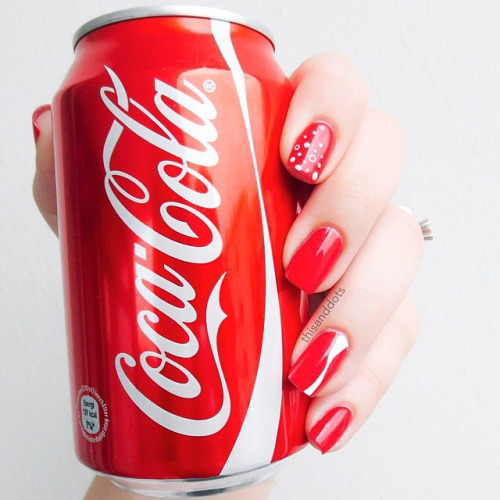 rabasz: OPI - Coca-Cola Red #opicokestyle #opi #cocacola