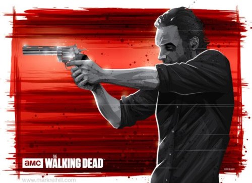 Rick Grimes by Mark Reihill
