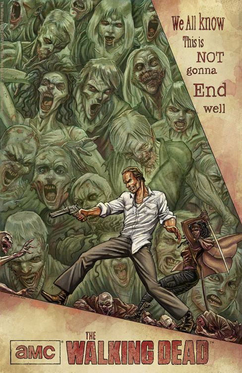 The Walking Dead by Steve Kurth
