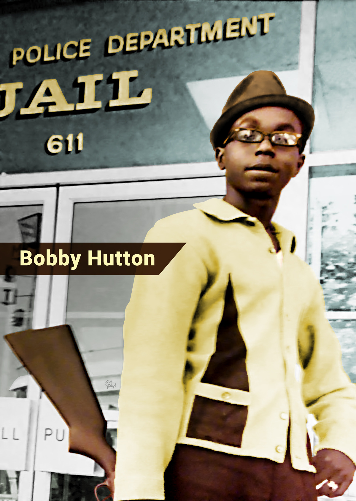 Bobby Hutton, killed in 1968 by the Oakland Police.