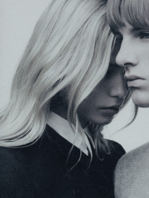 pradaphne:

Natasha Poly and Yannick Mantele photographed by Willy Vanderperre for COS Magazine Fall/Winter 2008.
