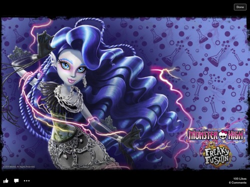 bummblesbuzz:

Official art from monster high’s Facebook! I really like it!
