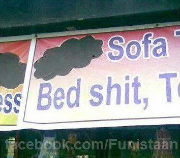Are you sure you don&#8217;t mean &#8216;bed sheet&#8217;?