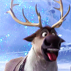 gif snow winter funny reindeer cute disney movie funny gif lovely frozen sven frozen gif Frozen movie olaf the snowman sven the reindeer sven frozen 