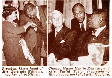 President Paul Eugene Magloire Jet Magazine Feb 17, 1955