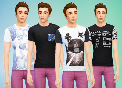 одежда - The Sims 4: Мужская повседневная одежда - Страница 2 Tumblr_nbvyt1FnOz1tl6x87o2_400