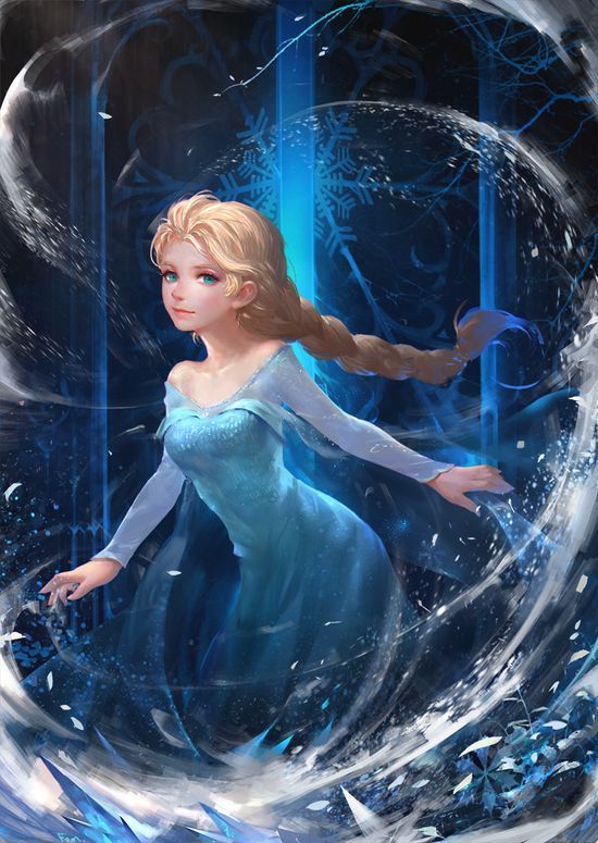 Frozen, Elsa, by fom (lifotai) http://ift.tt/OviAy3