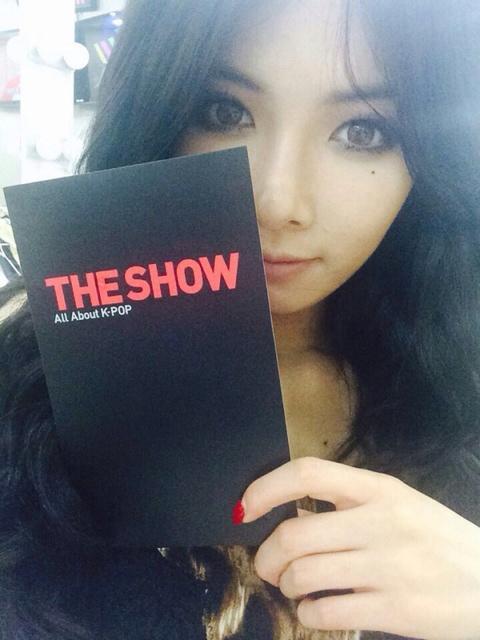 
140729 Hyuna @ SBS MTV The Show All About K-pop
