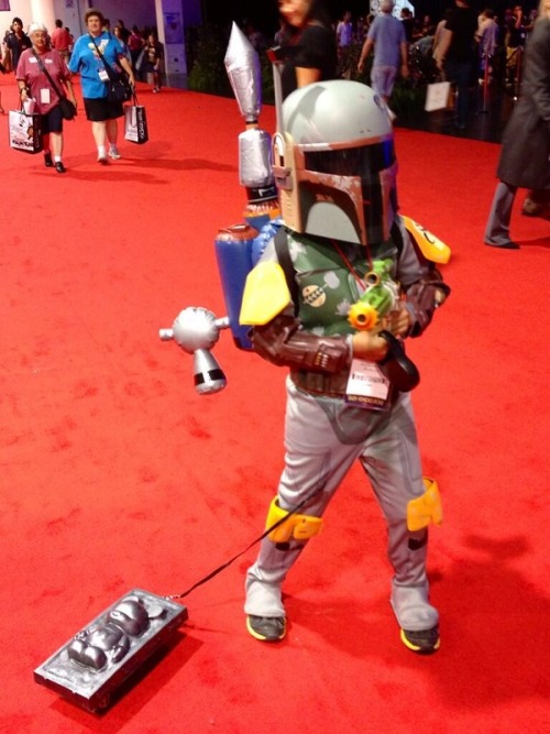 The tiniest Boba Fett there ever was