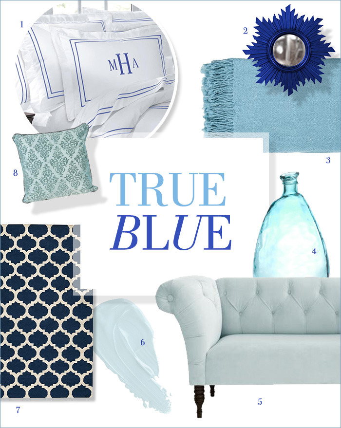 True Blue When decorating your bedroom, choose a... | In All Places