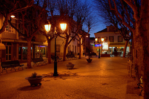 Ericeira,Portugal.
Ericeira main square.