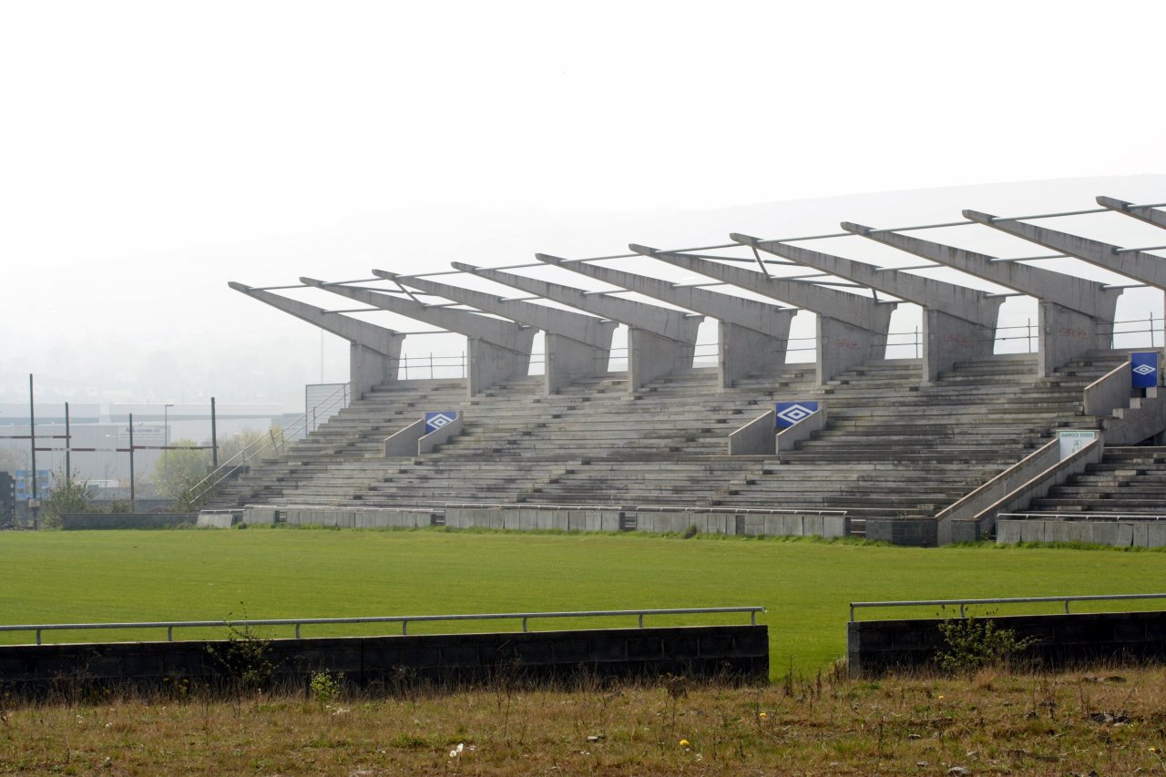 ... County, IrelandCurrently used by Shamrock Rovers F.C.Completed stand