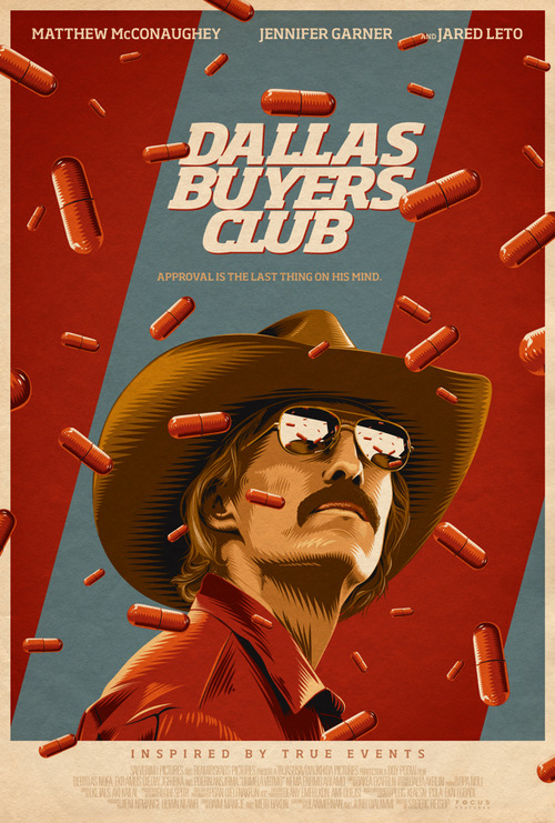Read, Learn, Absorb: The Screenplay to Jean-Marc Vallée’s Dallas Buyers Club, written by Craig Borten and Melisa Wallack.
