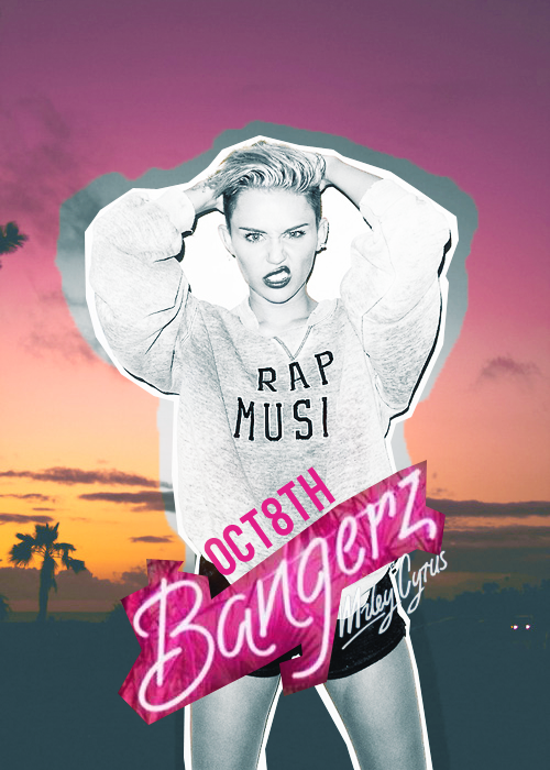Everyone should start making some fanart about Bangerz so we can promote it! Are you guys excited for october 8th?