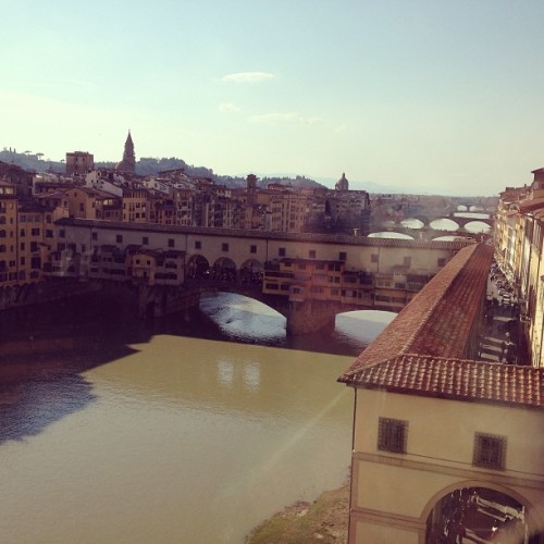Ponte Vecchio over the River Arno #pneumawear #inspiredadventure www.pneumawear.com
