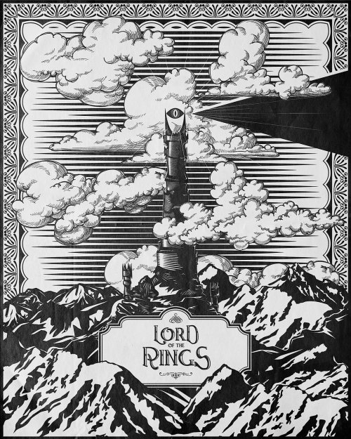 Lord of the Rings: The Eye of Sauron by Barrett Biggers