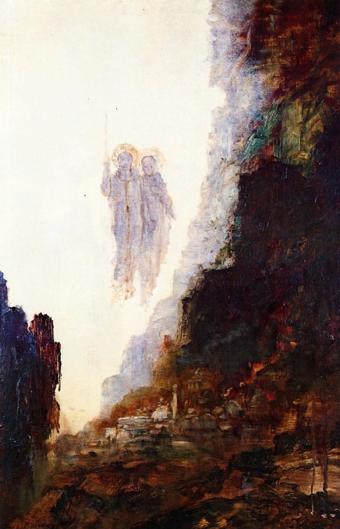 Angels of Sodom - Gustave Moreau
1890