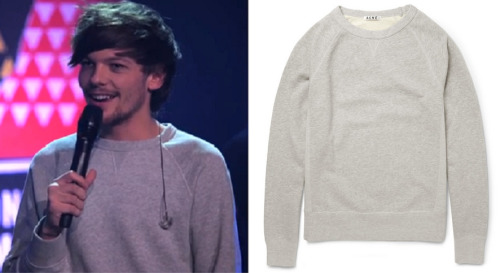 Louis wore this jumper when the boys performed on iHeart Radio (November 2013)
Acne - £120
