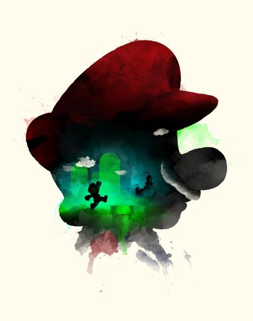 Mario by Bruce Yan