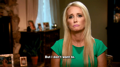 kim richards - but i don't want to gif - real housewives of beverly hills
