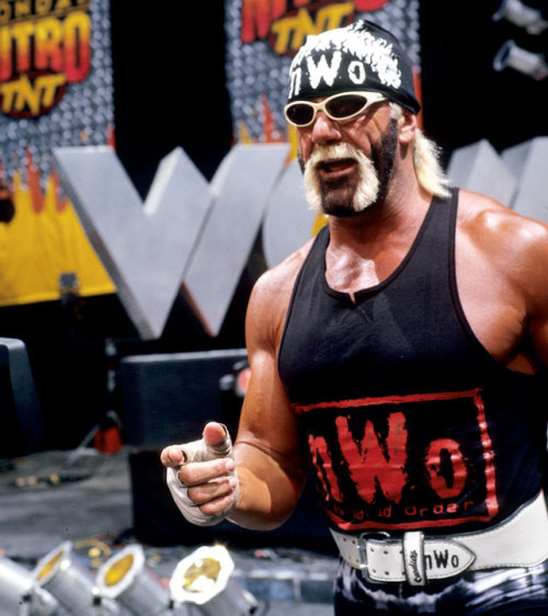 Mattel WWE Wolfpac Hollywood Hulk Hogan figure!
