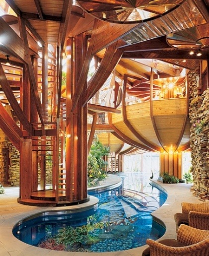 
Amazing Snaps: Organic Architecture home of Steve Skilen by architect Bart Prince Located in Ohio | See more
