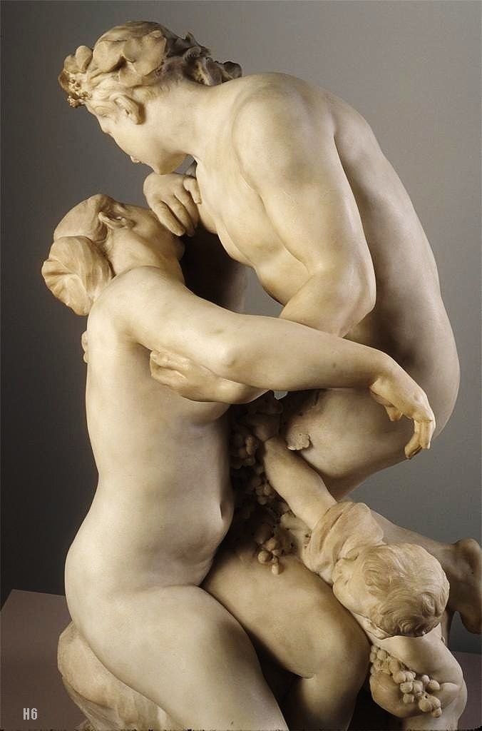 Bacchus and Ariadne. 1894. Aime-Jules Dalou. French. 1838-1902. marble.
http://hadrian6.tumblr.com