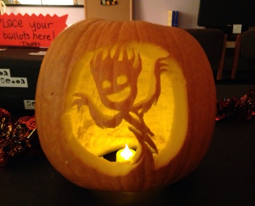 I carved a Groot!