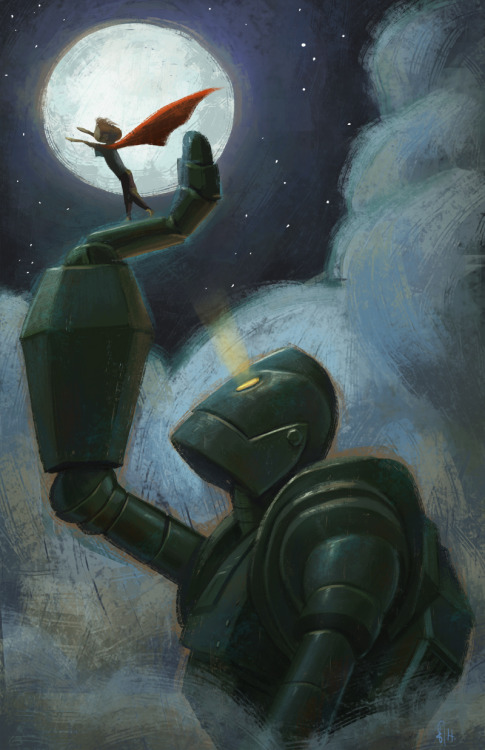 elliejelliescribbles:

Iron Giant for Sketch Dailies