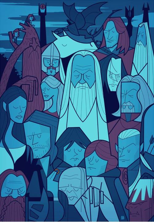 The Lord of the Rings - The Two Towers by Ale Giorgini