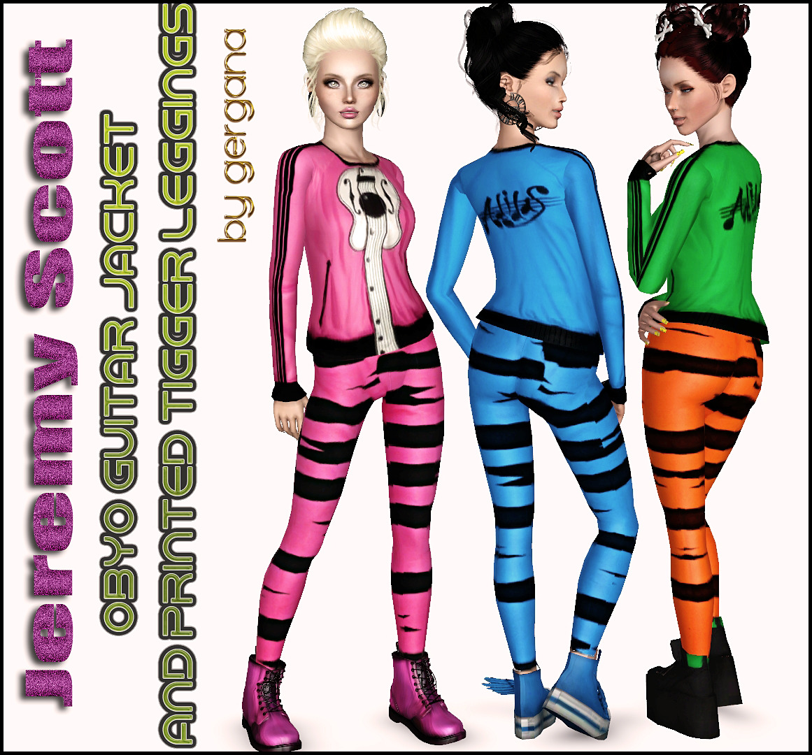   The Sims 3.Одежда женская: спортивная. - Страница 2 Tumblr_n5s4mmf2OE1rkjzl0o1_1280