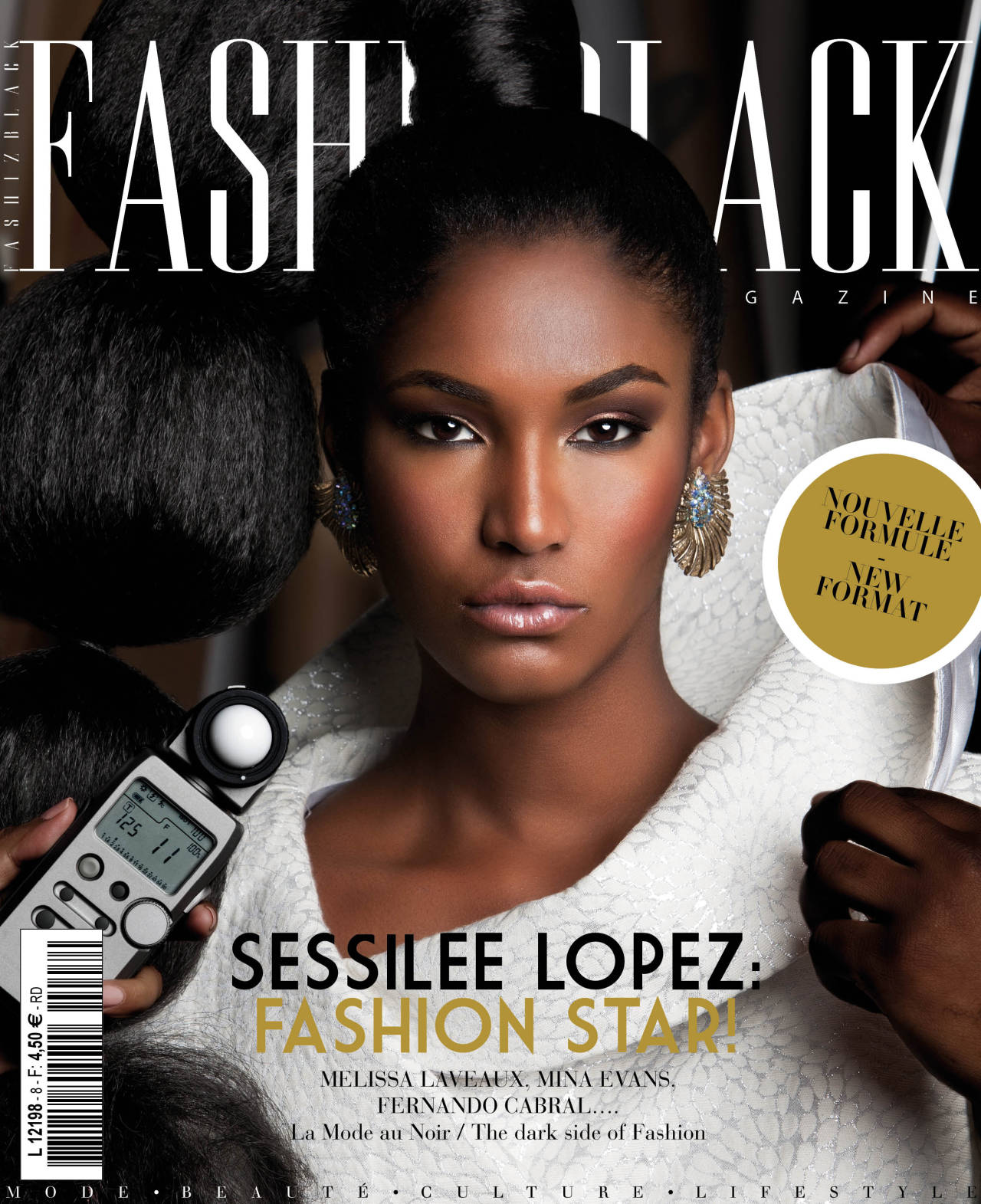 blackandkillingit:</p><br />
<p>Supermodel Sessilee Lopez covers FASHIZBLACK September/October 2013 issue. Available next week.  Stockists: www.fashizblack.com (New website SOON!)<br /><br />

