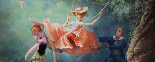  The Swing by Jean-Honoré Fragonard  Tangled Concept Art by Lisa Keene Frozen 