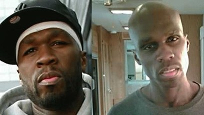 50 Cent was almost unrecognizable when he starred in "All Things Fall Apart" (Tumblr).