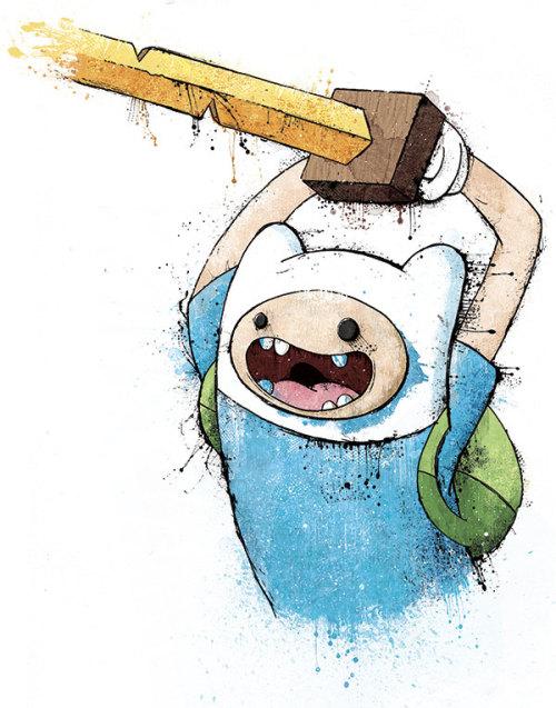 The Adventure Time Art Print Collection by Boxing Bear Studio
