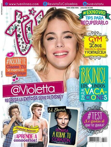 Tini en la portada de la revista &#8220;Tu&#8221; de Colombia.