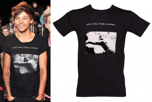 Louis wore this Joy Division t shirt at the VMA&#8217;s (August 25th 2013)
Truffle Shuffle - £19.99