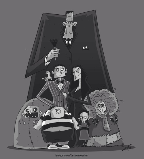 The Addams Family by Chris Raimo