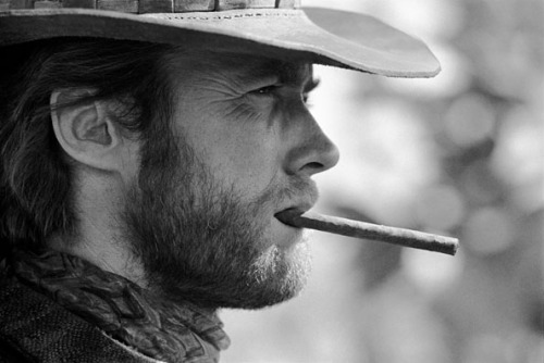 Lawrence Schiller
Clint Eastwood (cigar). Durango. Mexico (1969)