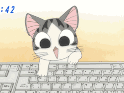 gif cat cute anime kawaii perfect anime gif