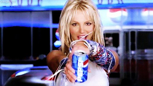 Image result for britney pepsi gif