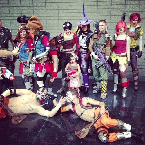 All the #Borderlands! #c2e2 #cosplay