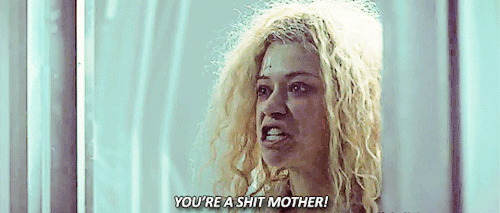 grootmorning:

Previously on Orphan Black, what Helena thinks of Mother’s Day…