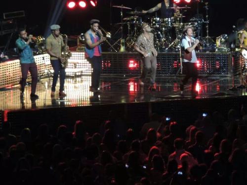 Bruno and The Hooligans on stage in Oklahoma (x)