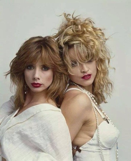 
Rosanna Arquette and Madonna photographed by Herb Ritts for Rolling Stone magazine in 1985.
