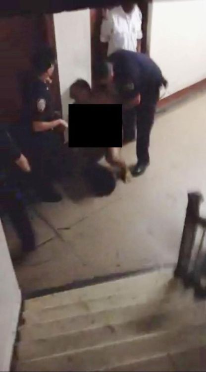 shadogal94:

majiinboo:

thebluelip-blondie:

lovelyandbrown:

thepeoplesrecord:

TW: Police brutality - NYPD goes into wrong apartment, drags naked grandmother out of her home, pepper spray 4-year-old &amp; arrest 12-year-oldAugust 2, 2014
A Brooklyn grandmother who had just taken a shower was dragged from her apartment by about 12 cops who then stood by for more than two minutes while she was naked in the hallway, according to video that emerged Friday.
Denise Stewart was in her Brownsville apartment on July 13 when police — responding to a domestic disturbance call at the building — pounded on her door at 11:45 p.m. and demanded entry.
Stewart, 48, cracked the door wearing only a towel wrapped around her body and underpants — and was yanked into the hallway by cops over the screams of her family and neighbors.
The video shows a chaotic scene as a dozen or so male officers burst into Stewart’s apartment, while several others struggle to subdue and cuff the nearly naked woman in the hallway outside.
Stewart’s towel got lost in the scuffle, leaving the grandmother dressed only in underpants.
“Oxygen, get my oxygen,” the mother of four can be heard saying to the cops, as they propped her bare body against the wall.
A cop shouts, “OK, OK,” and darts out of the screen.
Neighbors videotaping from the stairwell started shouting as Stewart, who has severe asthma, fainted and fell to the floor.


“Yo, her mother got asthma …y’all wicked, y’all f——— wicked,” shouted one woman.
“Her asthma! Her asthma! Her asthma,” screamed another woman. For approximately two minutes and 20 seconds, Stewart was bare-breasted in the hallway as additional police officers tramped up the stairs and through the hallway, glancing at her as they passed by. 

When cops hauled Stewart’s two sons and two daughters out of the apartment and cuffed them, a female cop finally draped a white towel over Stewart’s exposed torso. 

Reached at her home Friday, Stewart told the Daily News she was traumatized. “It’s disgusting and embarrassing. I’ve been married 16 years. It took my husband 10 years to see my nakedness,” she said. “I didn’t do nothing wrong,” she said, crying as she recounted the ordeal. 

The NYPD said they’d gotten a 911 call to the Kings Highway address but didn’t have an apartment number. They heard shouts coming from Stewart’s apartment. When they knocked, she told them they had the wrong place and tried to shut the door, police said. 

Stewart’s 12-year-old daughter had “visible injuries” to her face, cops said. She told officers her mother and older sister beat her with a belt, police said. 

Family members tried to prevent them from arresting Stewart, who bit an officer’s finger during the struggle, police said. 

Stewart’s lawyer, Amy Rameau, said she was told by a Legal Aid attorney also assigned to the case that the 911 call came from a different apartment on an upper floor — and cops went to Stewart’s door by mistake. 

Cops removed the 12-year-old from the apartment and say she refused to get into the police car and kicked the door. 

A police spokesman said the child kicked out one of the police van’s windows, with the broken glass cutting the chin of one of the cops. The cops were treated at local hospitals and released. 

Denise Stewart was charged with assaulting a police officer, and — along with her oldest daughter, Diamond Stewart, 20, — resisting arrest, acting in a manner injurious to a child and criminal possession of a weapon.
Stewart’s son Kirkland Stewart, 24, was charged with resisting arrest. The 12-year-old was charged with assaulting a police officer, criminal mischief and criminal possession of a weapon.
Diamond Stewart’s 4-year-old son was also pepper sprayed, the family said.
“They manhandled (Stewart) and behaved in a deplorable manner,” Rameau said. “She feels completely mortified. This is about human dignity.”
The city’s Administration for Children’s Services was called to investigate but didn’t find any evidence of neglect, said Rameau.
“There were no injuries to the child as alleged in the complaint,” the lawyer said.
A police spokesman said the incident is under investigation by Internal Affairs.
Source


I had to look up this story on multiple sources because I literally couldn’t believe this actually happened.And for her to be there naked in front of these RANDOM white men who broke into her home, saying that it took her 10 years for her to even let her HUSBAND see her naked body…..I’m devastated.

they maced a four year olda four year old

Fuck the police!

WHAT THE ACTUAL FUCK. I AM SO GODDAMN DISGUSTED WITH THE POLICE FORCE ANYMORE. HOW FUCKING DARE THEY. HOW FUCKING DARE THEY DO THIS TO INNOCENT PEOPLE AND THEN CHARGE THEM WITH ASSAULTING AN OFFICER WHEN THEY WERE HE ONES WHO WERE ASSAULTED FIRST. AND THEN THEY FUCKING MACE A FOUR-YEAR-OLD???????