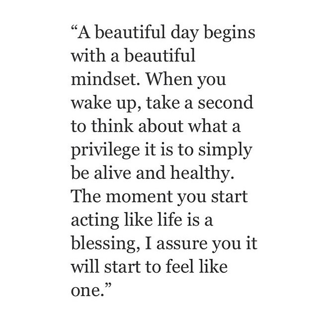 Morning lovelies! Such truth in this 😊 #lifeisablessing #gratefulalways